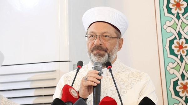 Diyanet İşleri Başkanı Ali Erbaş, camide verdiği hutbede namaz için okul ve işyerlerinde ayarlama yapılması gerektiğini söylemişti.