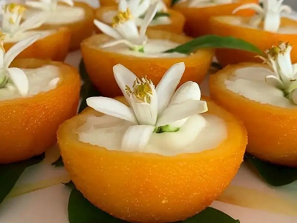 3. Hem bulaşık derdi olmayan hem de görüntüsü inanılmaz güzel Portakal çiçeği çanakları 😍
