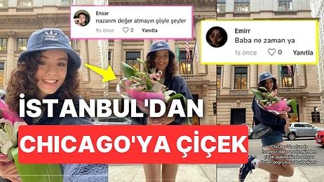 Chicago'daki Sevgilisine İstanbul'dan Çiçek Gönderen Kullanıcı 'Biz Hiç Sevilmemişiz' Dedirtti