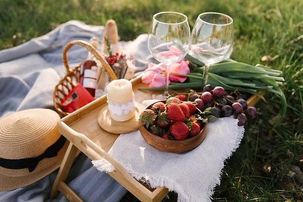 Romantik piknik!