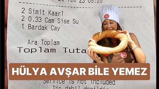 Hülya Avşar Bile Yemez! Havaalanında Simit Fiyatının 200 TL Olması Düşündürdü