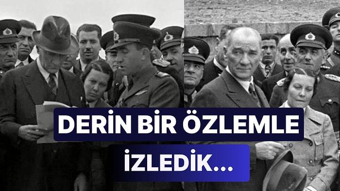 Hiç Görülmemiş Anları: Atatürk'ün Yurt Gezilerine Ait Yeni Görüntüler Yayımlandı, İzleyenler Duygulandı