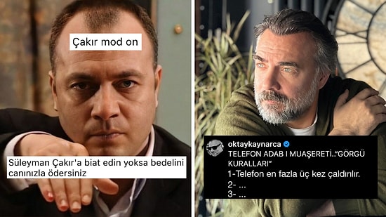 Oktay Kaynarca'nın "Telefon Adab-ı Muaşereti" Paylaşımı "Sizi Kim Kızdırdı Çakır Bey?" Dedirtti