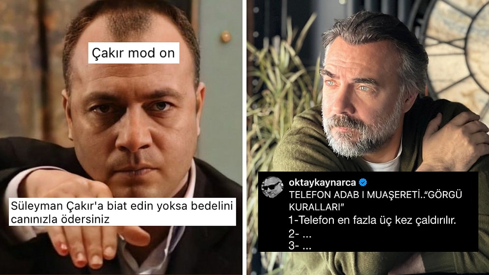 Oktay Kaynarca'nın "Telefon Adab-ı Muaşereti" Paylaşımı "Sizi Kim Kızdırdı Çakır Bey?" Dedirtti