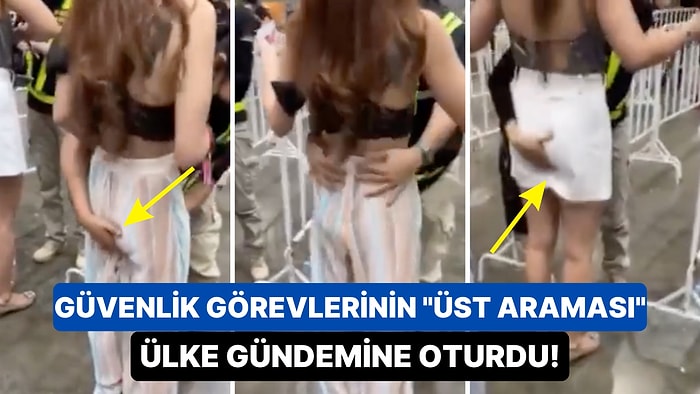 Tayland'da Kadınların Her Yerini Elleyerek Üst Araması Yapan Görevliler Ağızları Açık Bıraktı