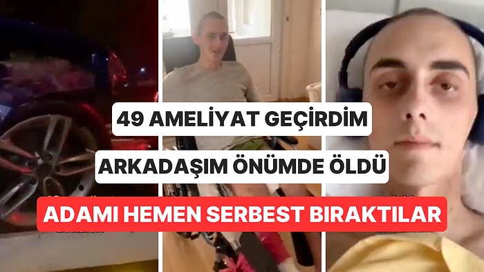 Trafik Kazası Sonucunda Hem Arkadaşını Hem de Bacağını Kaybeden Genç Ülkedeki Adalet Sistemine Tepki Gösterdi