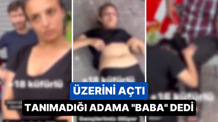 Üstünü Açıp Küfürler Savuran Uyuşturucu Madde Etkisindeki Kadının Yürek Burkan Görüntüleri