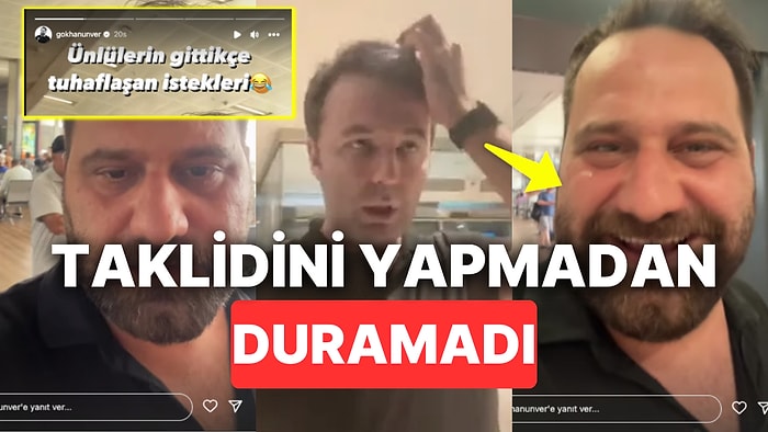 Fenomen Gökhan Ünver'in Uçağa Alınmadığı İçin İsyan Eden Mehmet Akif Ersoy Taklidi Kahkahalara Boğdu