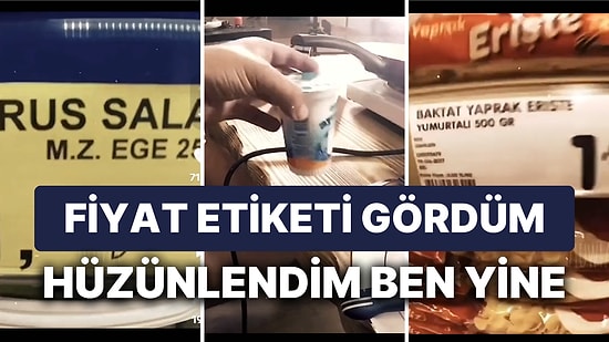 Bu Fiyatları Hatırlayanlar Hala Genç! Geçmiş Yıllardaki Gıda Fiyatları Herkesi Hüzne Boğdu