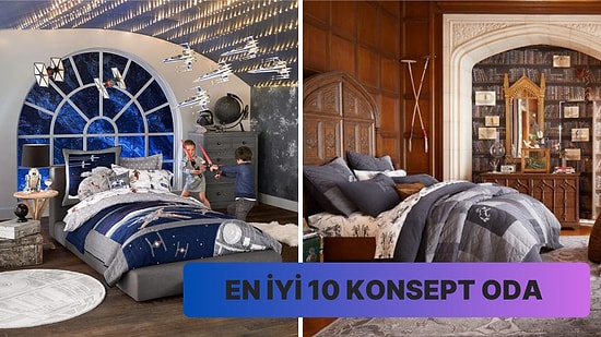 Geekler Buraya: Sizi Anında Sevdiğiniz Yapımın İçine Işınlayacak 10 Konsept Yatak Odası