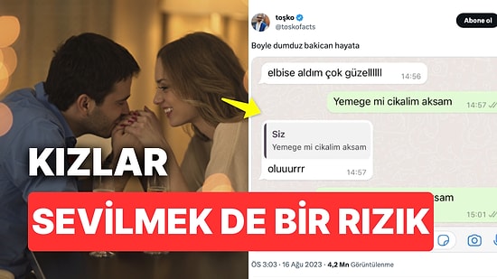 Sevgilisinin Söylemek İstediğini Tekte Anlayan Kullanıcı "Erkekler Böyle Olmak Çok mu Zor?" Dedirtti