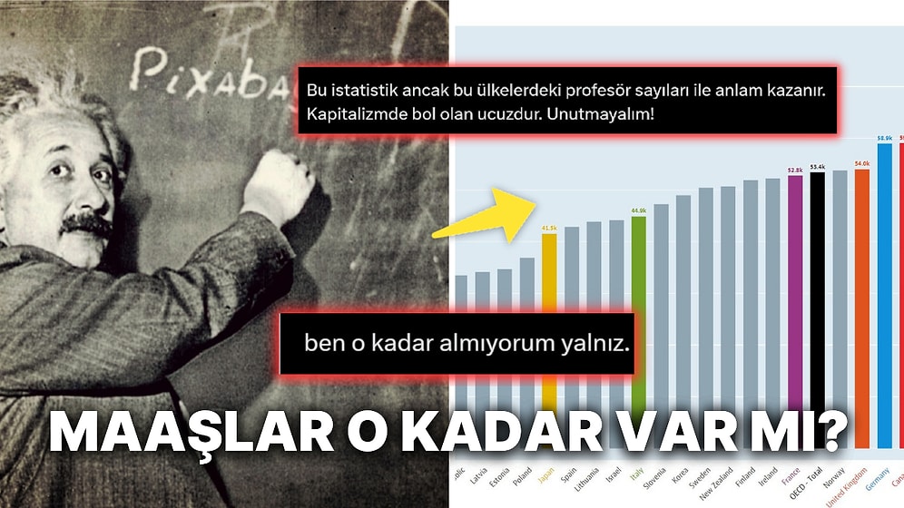 Keşke O Kadar Olsa! OECD Profesör Maaşlarını Türkiye'de Yanlış Hesapladı