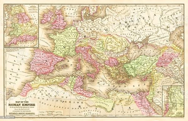Antik Roma'nın sınırları dönem dönem pek çok kez değişiklik gösterdi.
