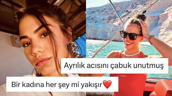 Tatil Fotoğrafları ile Ortalığı Kasıp Kavuran Demet Özdemir'den Horon Performansı Geldi!