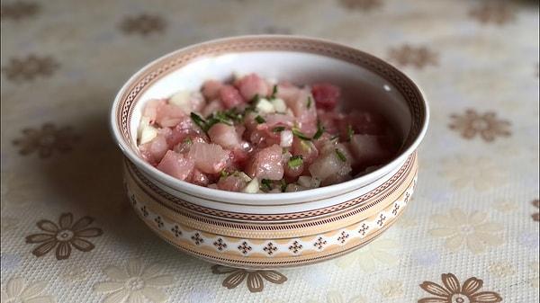 1. İndigirka salatası / Rusya