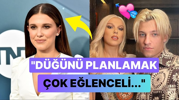 Gelin Olmaya Hazırlanan Millie Bobby Brown, Planladığı Düğünü Hakkında İlk Kez Konuştu!