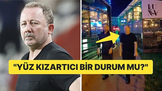 Teknik Direktör Sergen Yalçın Belarus'taki Gece Kulübü Videosuyla İlgili Sessizliğini Bozdu