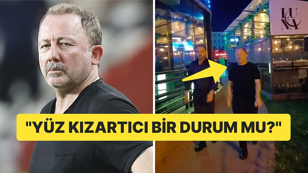 Teknik Direktör Sergen Yalçın Belarus'taki Gece Kulübü Videosuyla İlgili Sessizliğini Bozdu