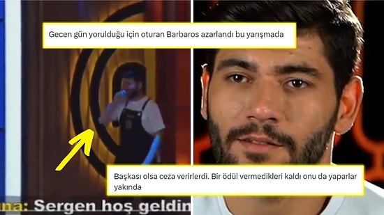 MasterChef'te Sergen'in Uyuyakalıp Yayına Geç Katılmasına Şeflerin Kayıtsız Kalması Yoğun Eleştiri Topladı