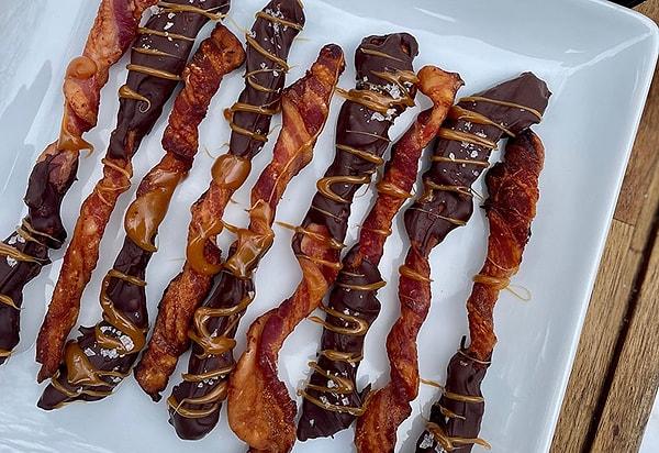 14. Çikolata kaplı bacon / Amerika