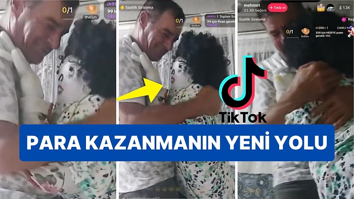 TikTok'ta Para Kazanmak İçin Oyuncak Bebekle Dans Eden Adamın İlginç Görüntüleri