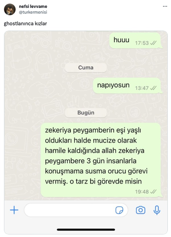 3. 'Küstün galiba cimcime'den bi' tık hallice.