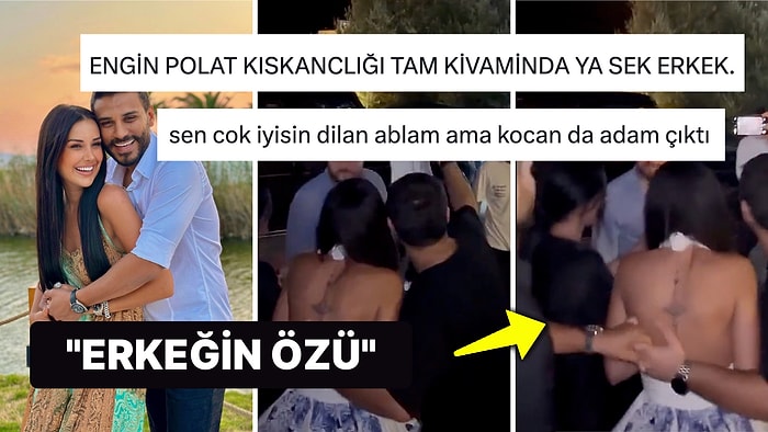 Engin Polat, Eşi Dilan Polat'ın Belini Tutan Erkek Hayranına Yaptığı Hareketle Gündem Oldu!