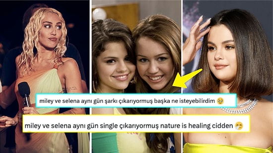 Her Şeyin Güzel Olduğu Yıllara Dönüyoruz: Miley Cyrus ve Selena Gomez Aynı Gün Şarkı Çıkaracaklar!