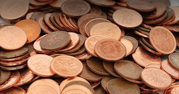 6. Kanada'da 2013 yılında 1 cent'lik madeni paralar tedavülden kaldırmıştır.