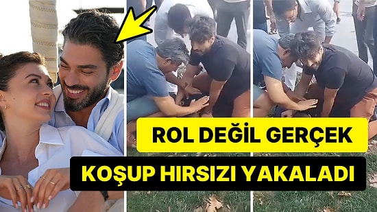 Ünlü Oyuncu Şükrü Özyıldız, Aracından İnip Bir Turistin Telefonunu Çalan Hırsızı Yakaladı
