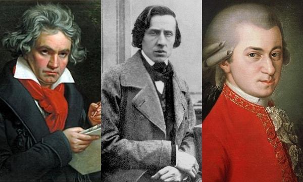 Beethoven, Chopin ya da Mozart gibi dünyaca ünlü bestecilerin şaheserlerini en az bir kere mutlaka dinlemişsinizdir.