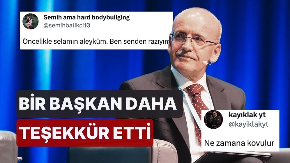 Bir Belediye Başkanı Daha Teşekkür Etti! Şimşek'in 'Kredi Onayı' Sosyal Medya Kullanıcılarını Duygulandırdı