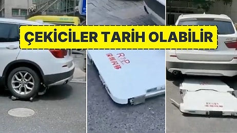 Kendisi Küçük Ama İşlevi Çok Büyük: Çin'de Trafik Polisinin Kullandığı Park Robotu