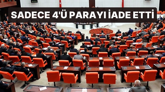 Sadece 4'ü Parayı İade Etti: Fazla Maaş Ödenen 310 Vekil 149 Bin Lirayı Yedi!