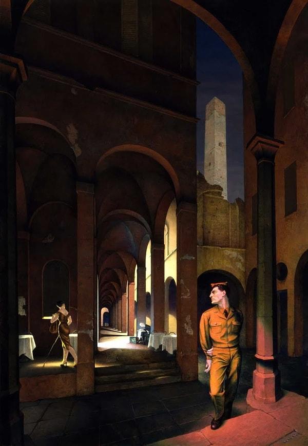 4. Bologna'da Gece, Paul Cadmus, 1958