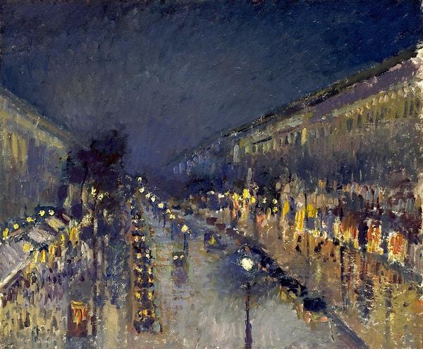 9. Montmartre Bulvarı, Camille Pissarro, 1897