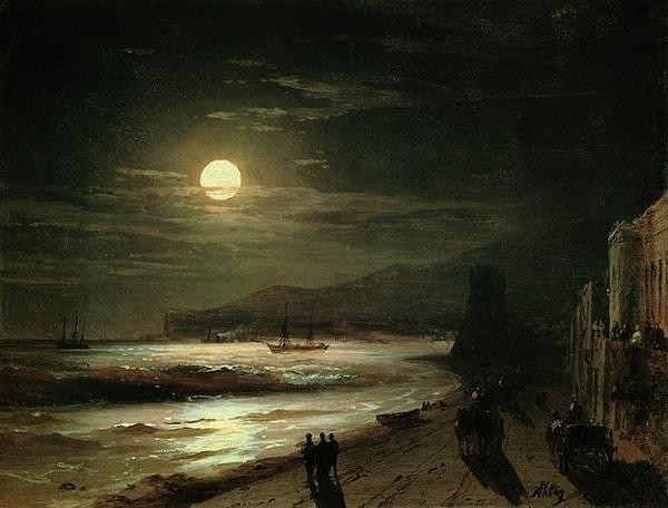 18. Ay Gecesi, Ivan Aivazovsky, 1885