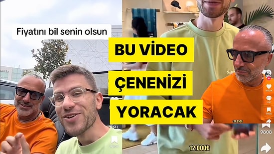 Babasıyla "Fiyatını Bil Senin Olsun" Oyunu Oynayan Gencin Videosu Sizin de Guccinize Gidecek