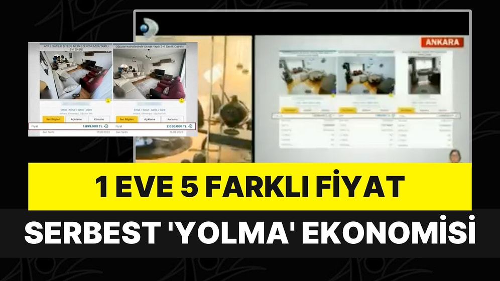 Konut Piyasasında Son Durum: Bir Eve Beş Farklı Fiyat