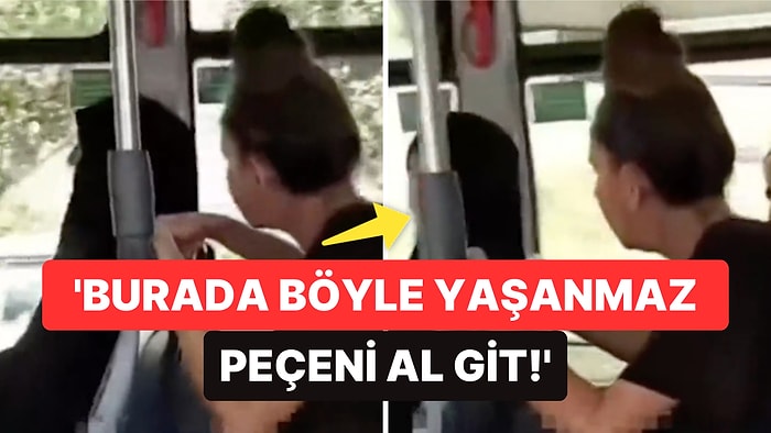 Otobüsteki Tesettürlü Bir Kadına ''Burası Türkiye, Peçeni Al Git'' Diye Sataşan Kişi Gündemde