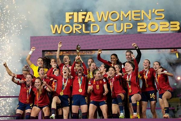 2023 FIFA Kadınlar Dünya Kupası'nın sahibi finalde İngiltere'yi 1-0'la geçen İspanya oldu.