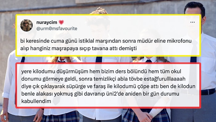 Lise Yıllarında Yaşadıkları İlginç Anıları Anlatıp Hepimizi Utanç Yıllarımıza Geri Götüren İnsanlar