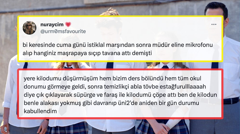 Lise Yıllarında Yaşadıkları İlginç Anıları Anlatıp Hepimizi Utanç Yıllarımıza Geri Götüren İnsanlar