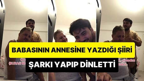 Gençken Annesine Yazdığı Şiiri Şarkı Yapıp Babasına Dinleten Gencin Viral Olan Paylaşımı