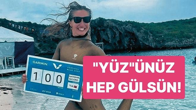 Sabit Ağırlıkta 100 Metreye Serbest Dalan İlk Türk: Şahika Encümen