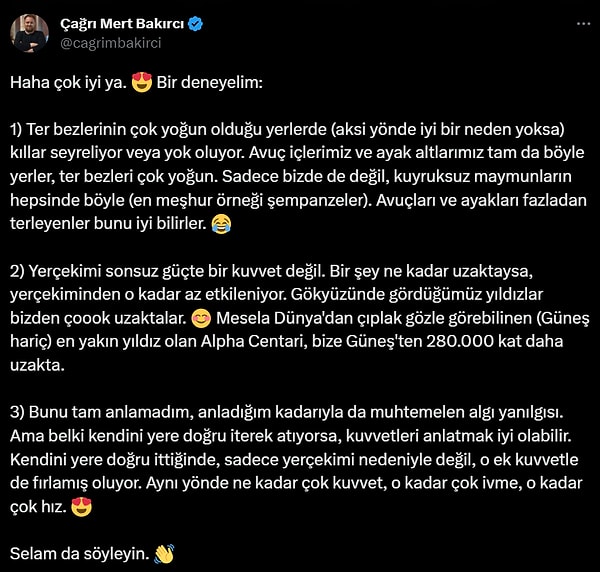 Demirtaş'ın sorusuna asıl yönelttiği adresten gelen yanıtlar ise daha bilimsel görünüyor. Sizce?