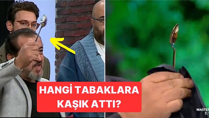 Hangi Yarışmacılara Kaşık Attı? MasterChef'te Mehmet Şef'in Kaşık Attığı Tüm Tabaklar