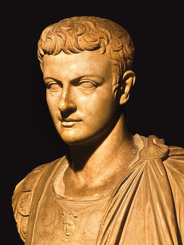 4. Başlangıçta, İmparator Caligula oldukça popülerdi.