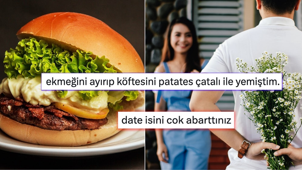 X Yine İkiye Bölündü: İlk Buluşmada Hamburger Yenir mi Yenmez mi?