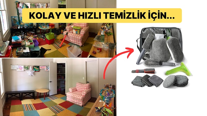 Küçük Bebeğinizin Tüm Çabalarına Rağmen Evinizi Temiz Tutmanıza Yardımcı Olacak Ürün Önerileri